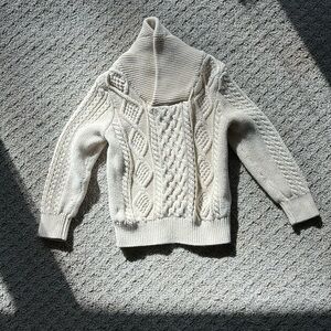 Chunky Cable Knit Sweater - Size 4T